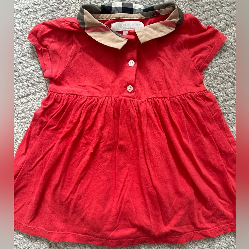 Burberry Cotton Polo Dress